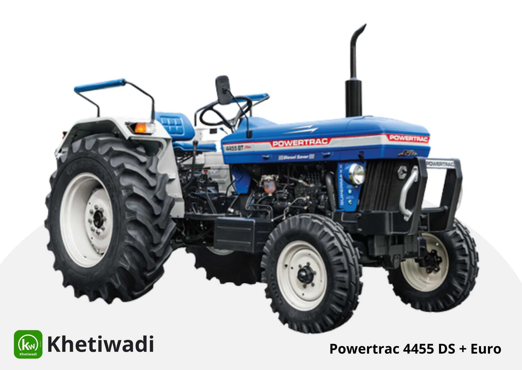 Powertrac 4455 DS + Euro